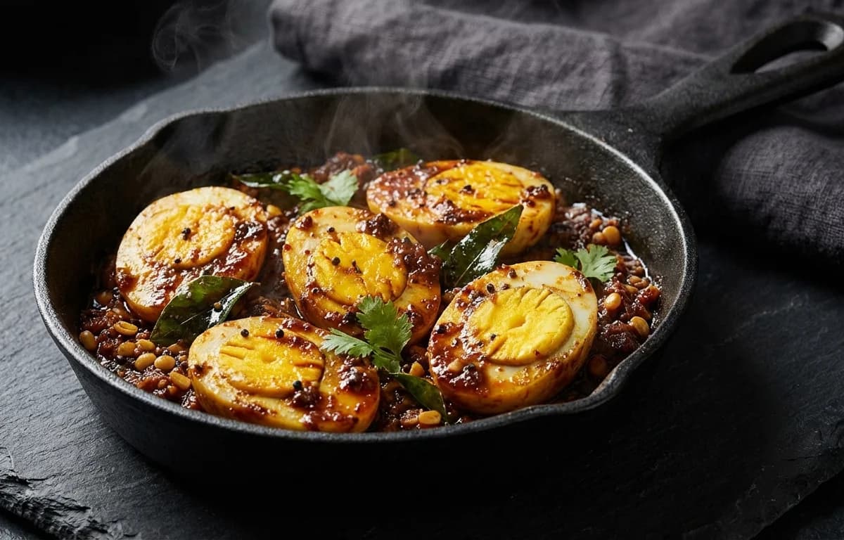 Chettinad Egg Pepper Fry