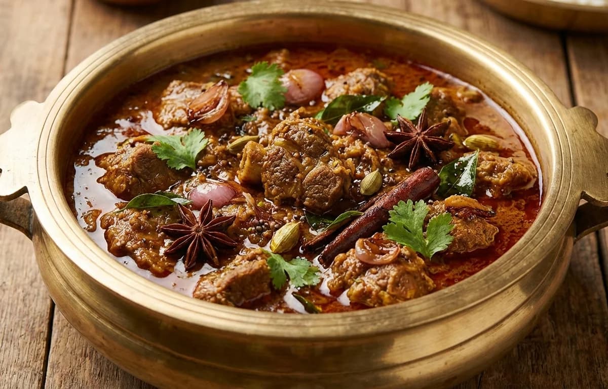 Chettinad Mutton Kuzhambu