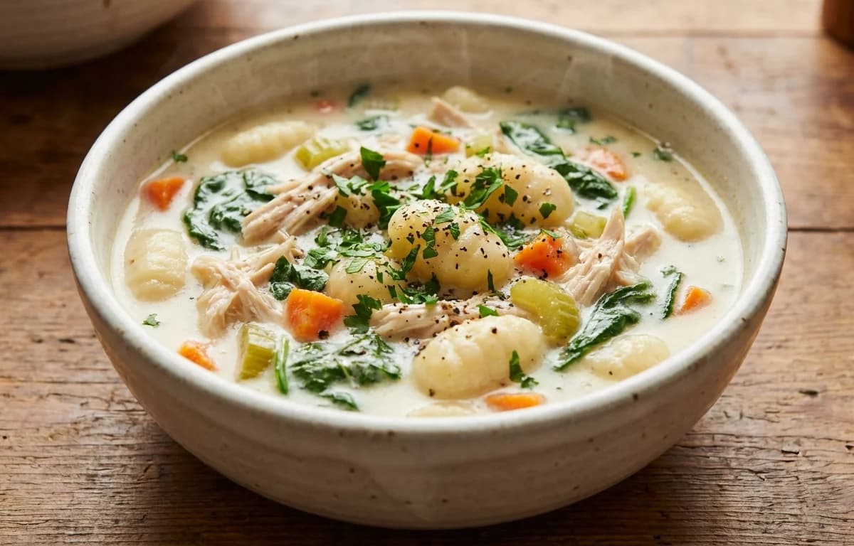 Chicken and Gnocchi Soup