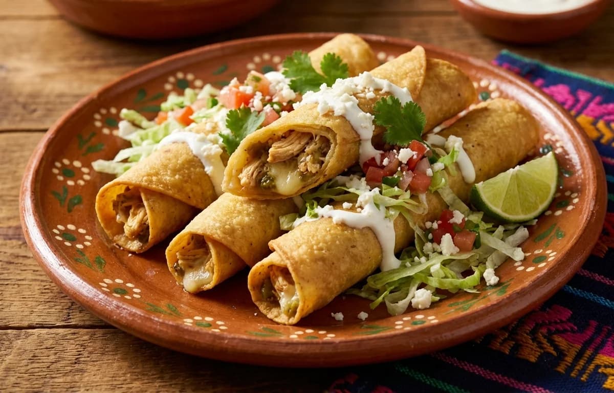 Chicken Flautas