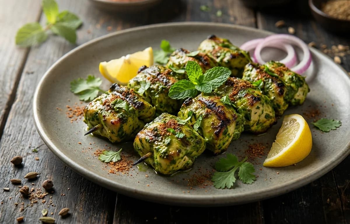 Chicken Hariyali Tikka
