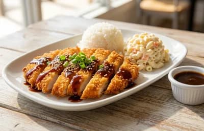 Chicken Katsu Plate Lunch