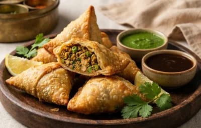 Chicken Keema Samosa