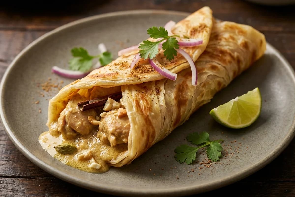 Chicken Korma Roll
