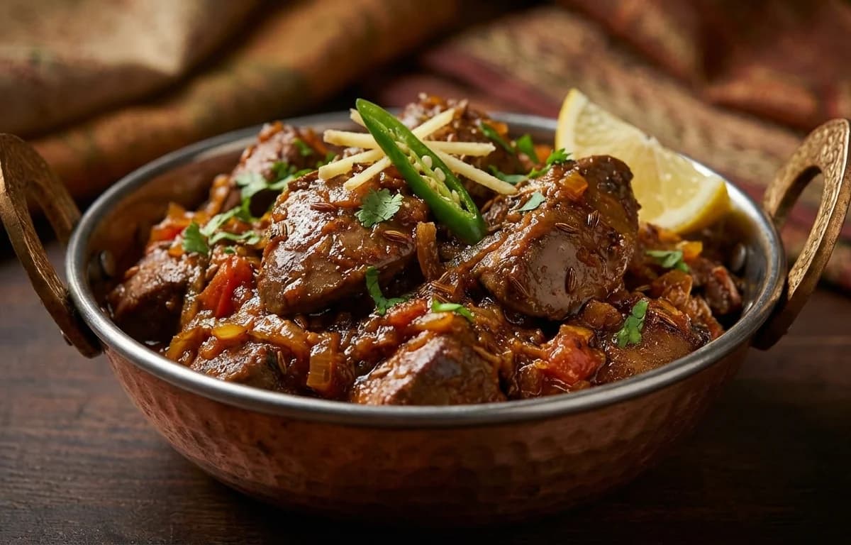 Chicken Liver Masala Fry