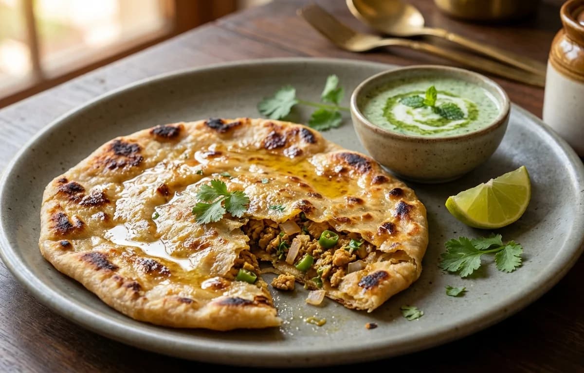 Chicken Paratha