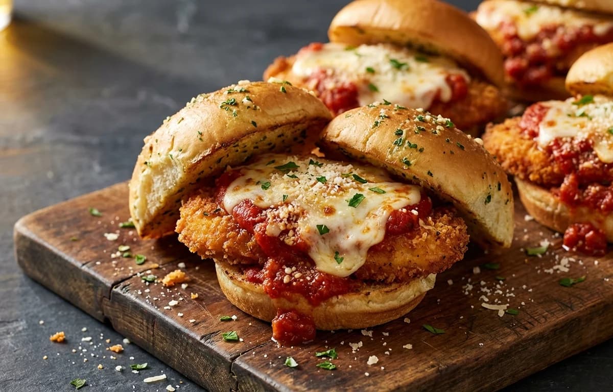 Chicken Parmesan Sliders