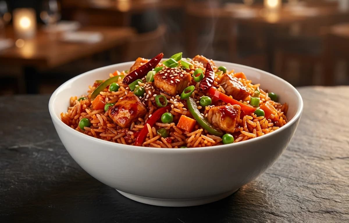 Chicken Szechuan Fried Rice