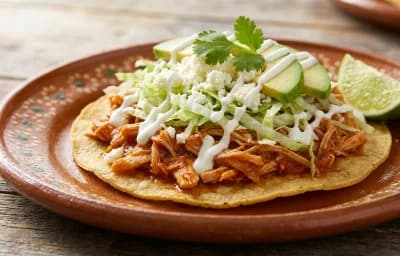 Chicken Tinga Tostadas