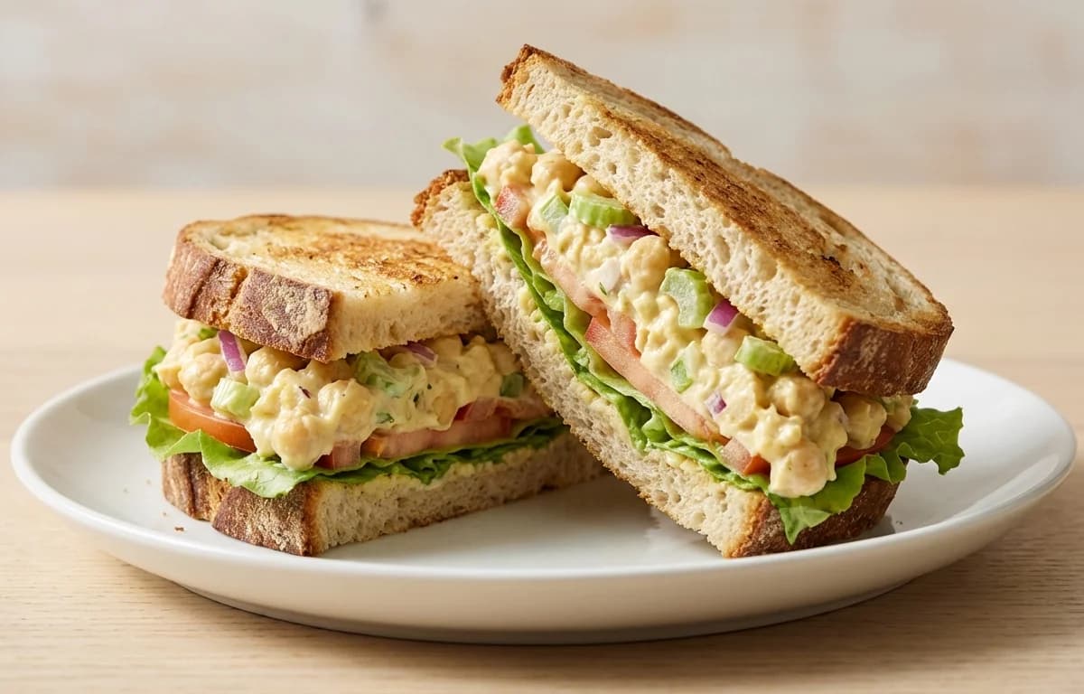 Chickpea Salad Sandwich