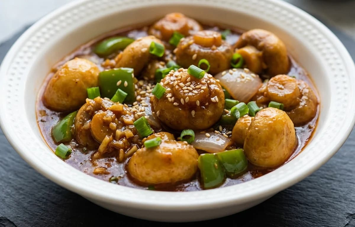 Chilli Mushroom Gravy