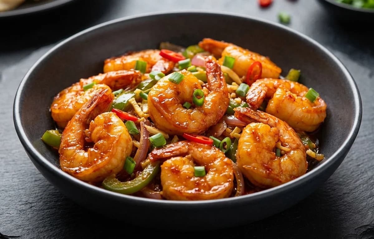 Chilli Prawns