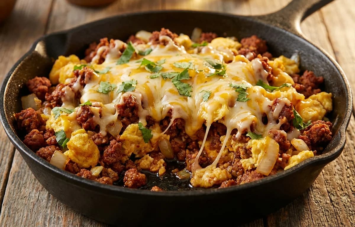 Chorizo and Eggs