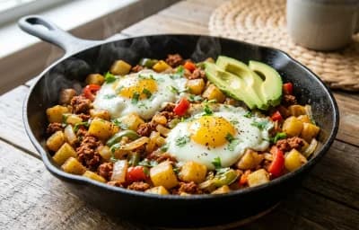 Chorizo and Potato Hash