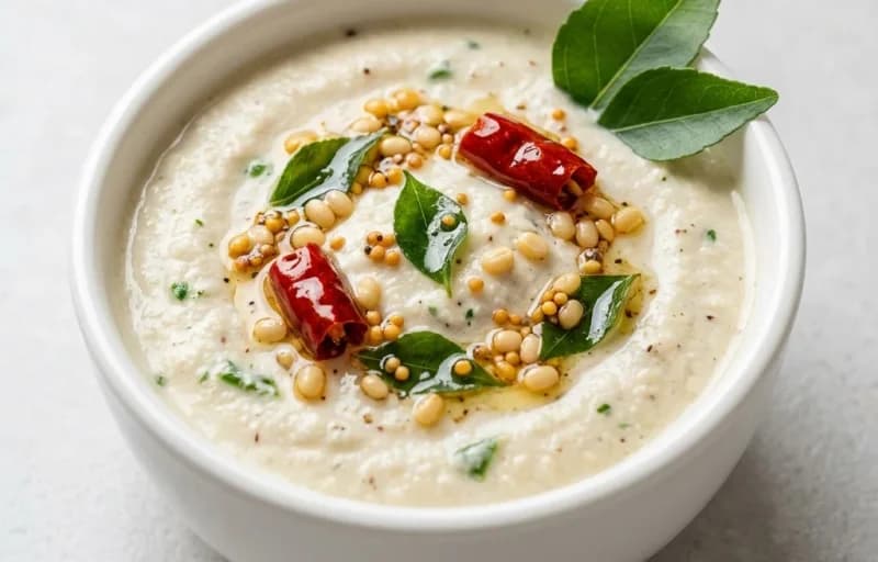 Rava Kichadi with Coconut Chutney - Recipe 2