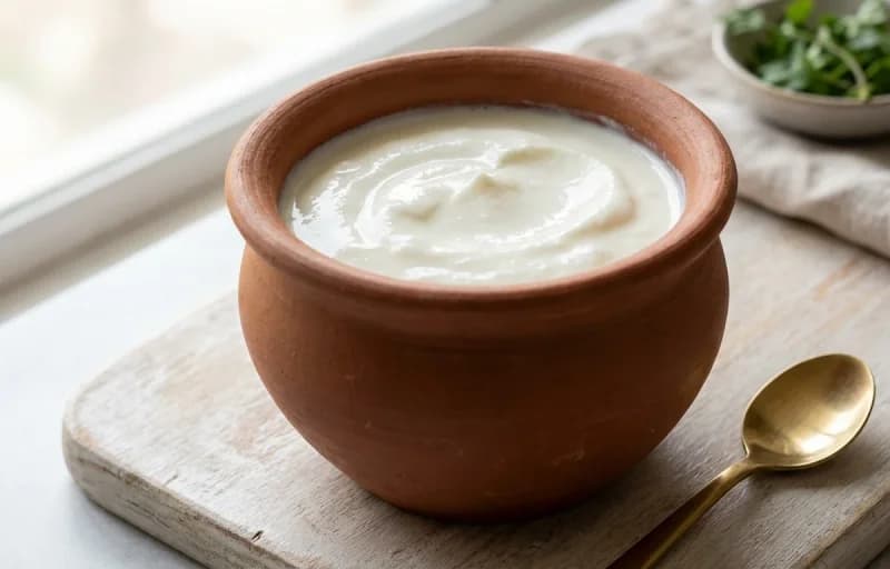 Methi Thepla, Curd and Gujarati Aam Chundo - Recipe 2