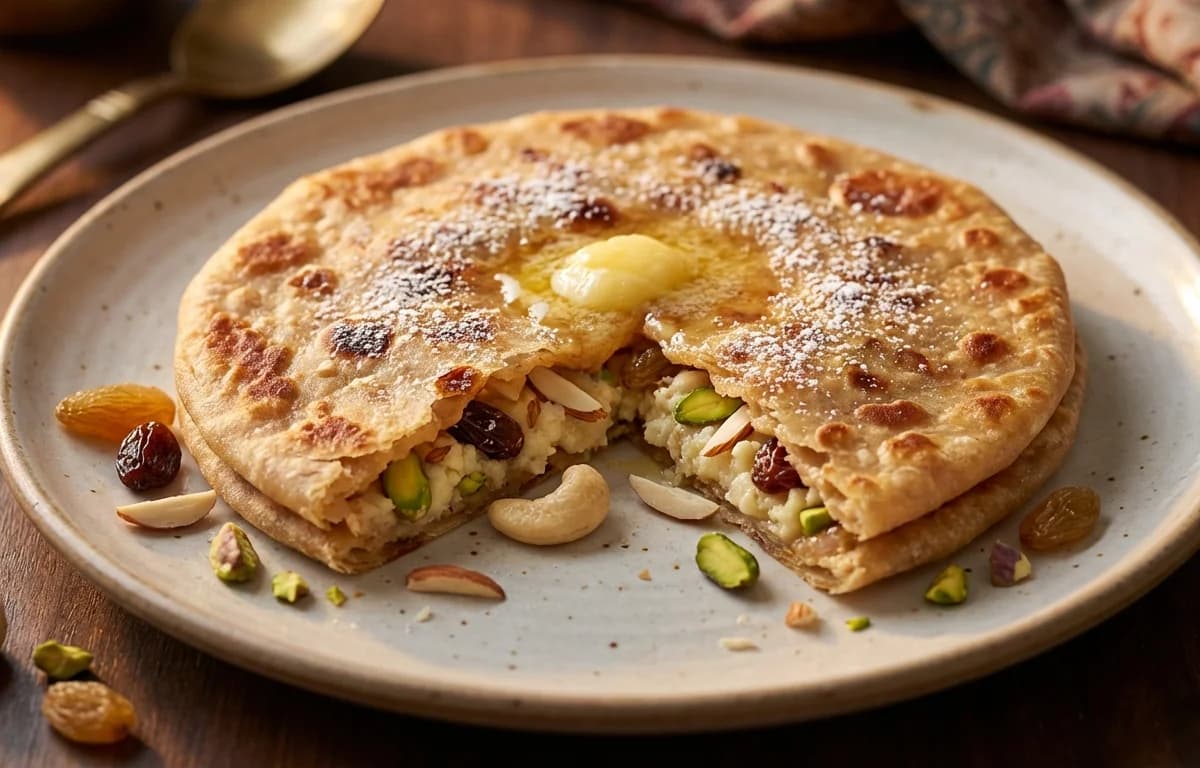 Dry Fruit Paratha