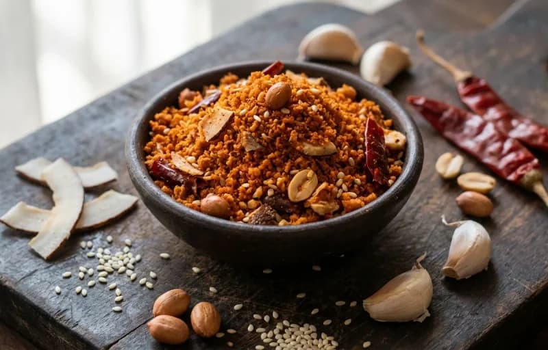 Doodhi Muthiya with Dry Garlic Chutney - Recipe 2