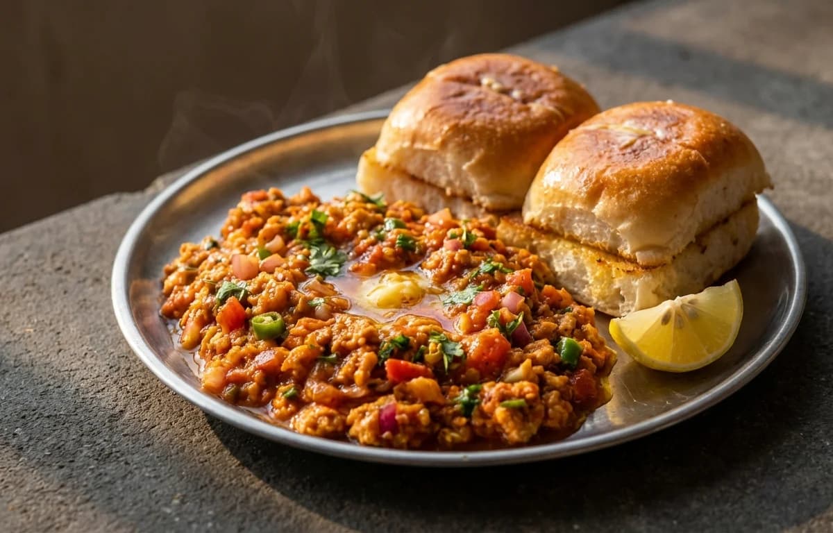 Egg Bhaji Pav