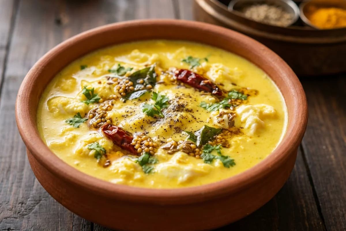 Egg Drop Kadhi