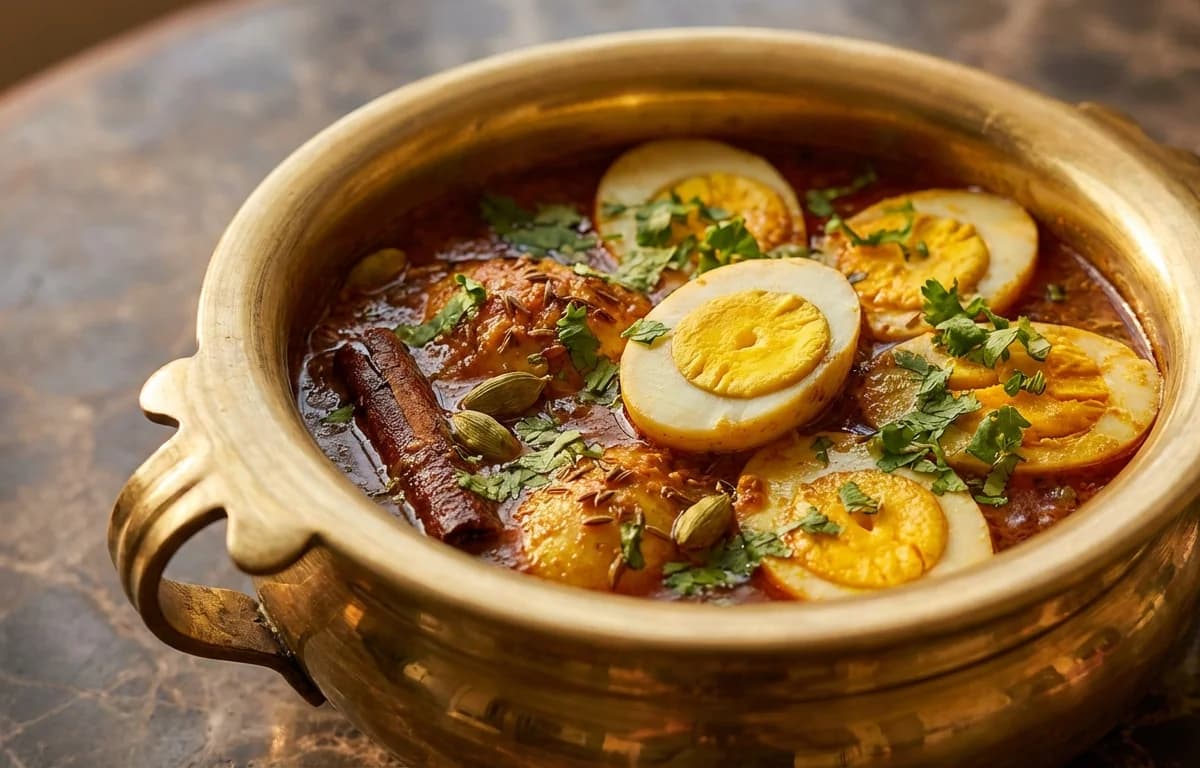Egg Fry with Awadhi Spices