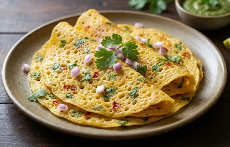 Egg Ghavan with Coconut Chutney - Recipe 1
