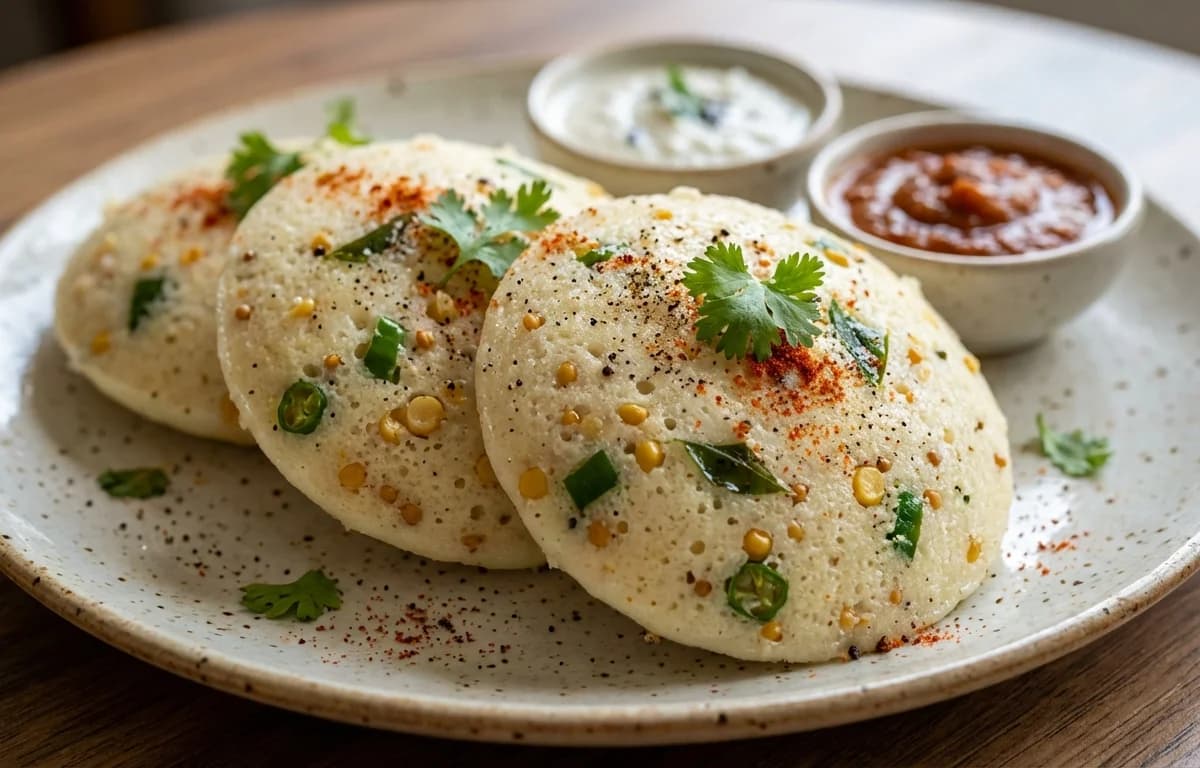Egg Rava Idli