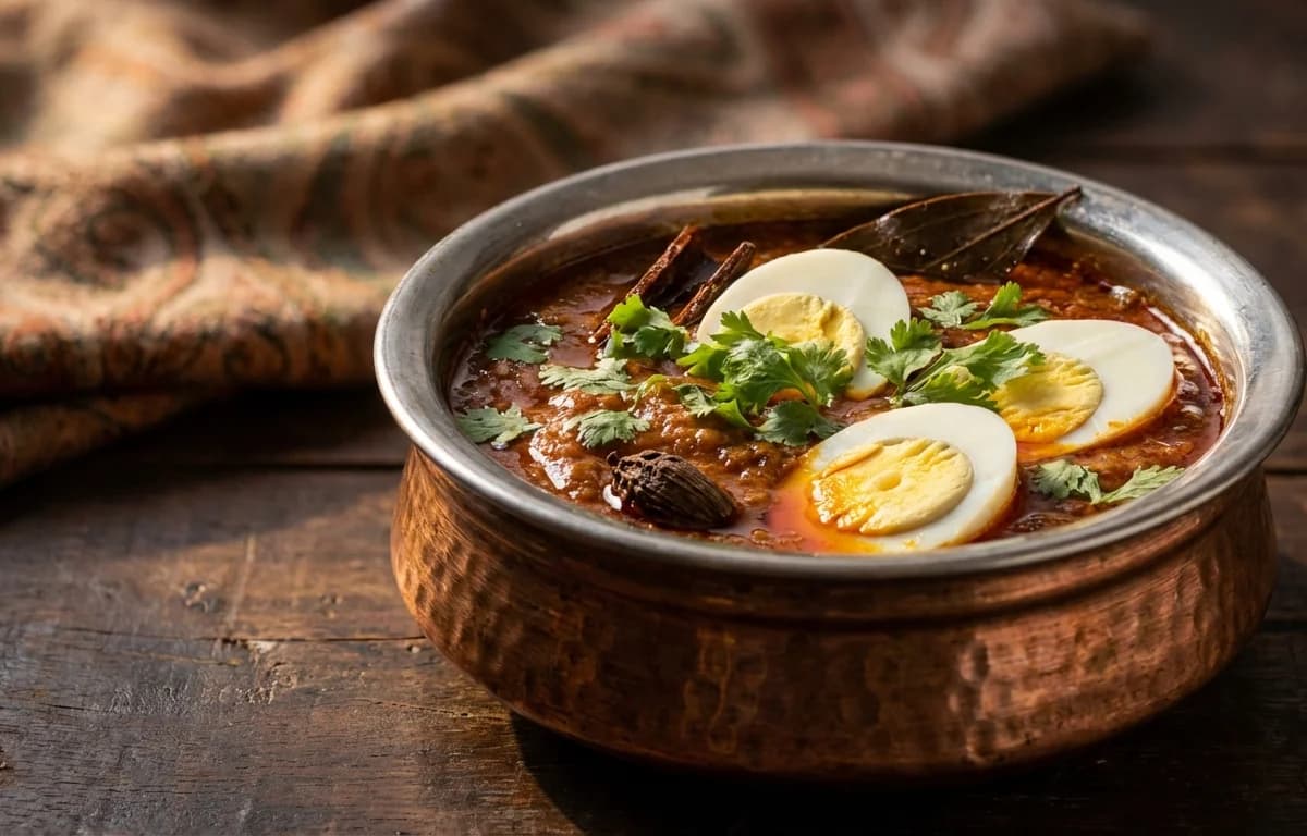 Egg Rogan Josh