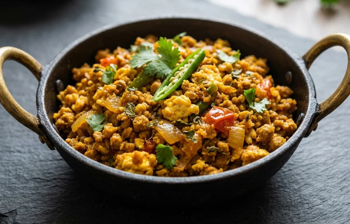Egg Soya Keema