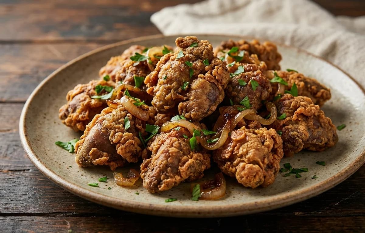 Fried Chicken Livers