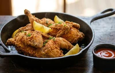 Fried Quail