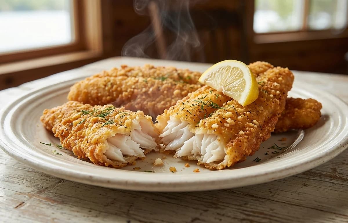 Fried Walleye
