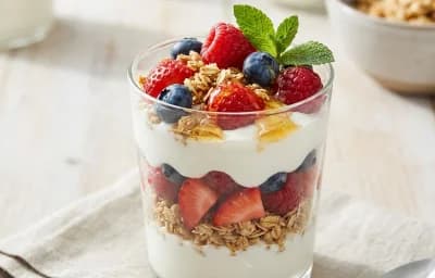 Fruit and Yogurt Parfait