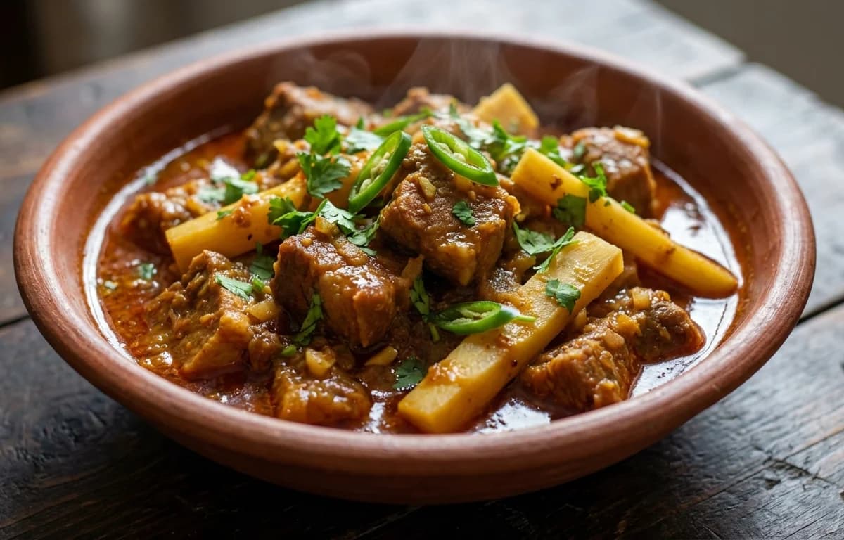 Gahori Manxo with Bamboo Shoots