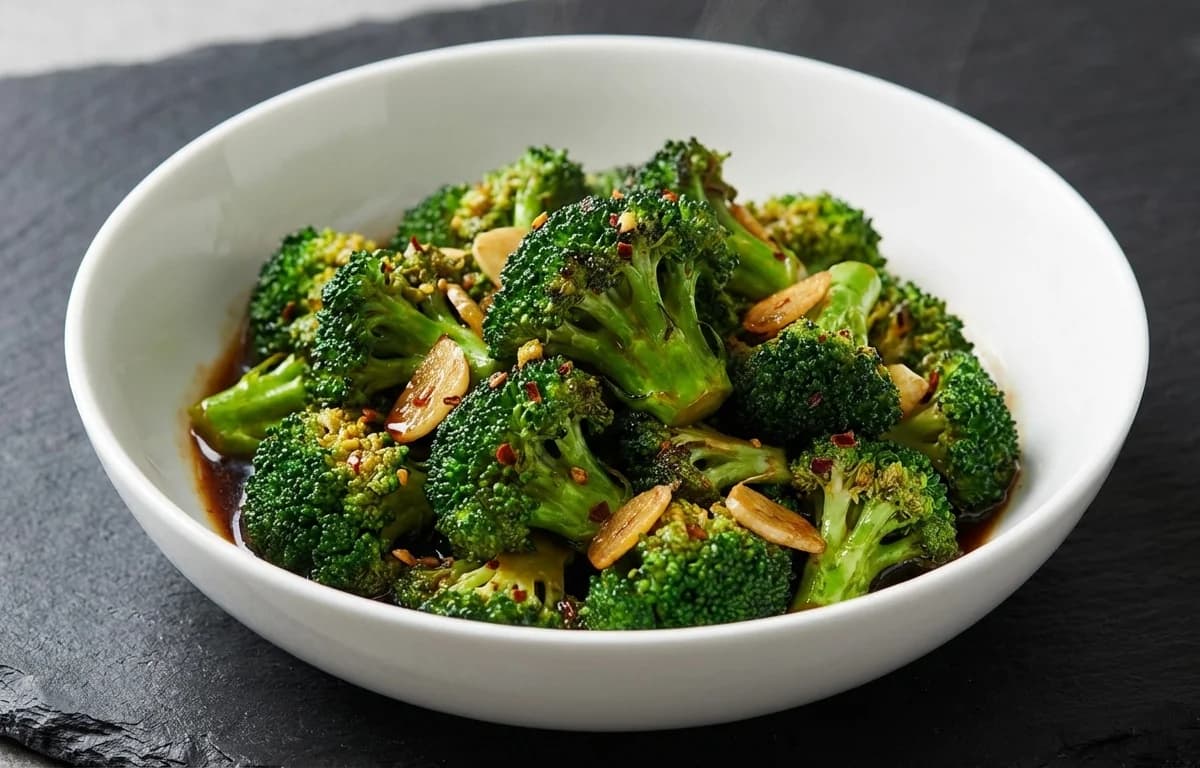 Garlic Stir-fried Broccoli