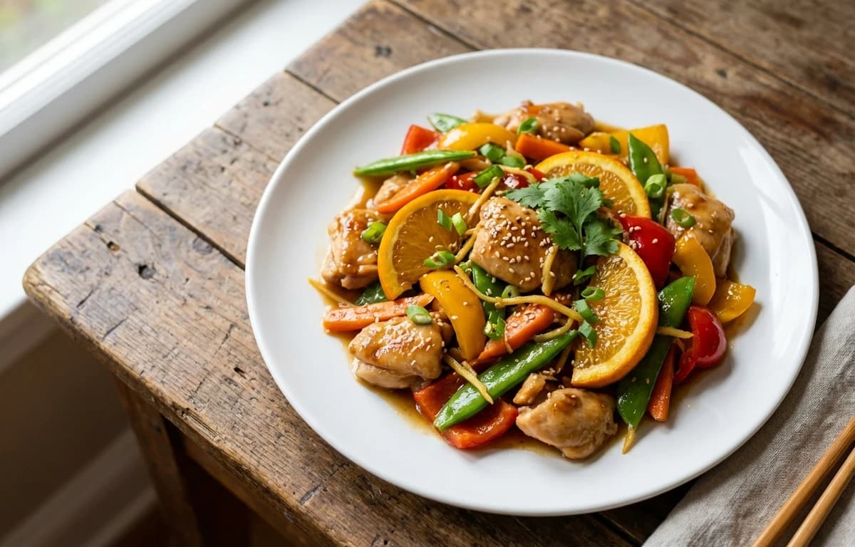 Ginger Citrus Stir-Fry