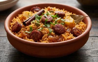 Goan Sausage Pulao