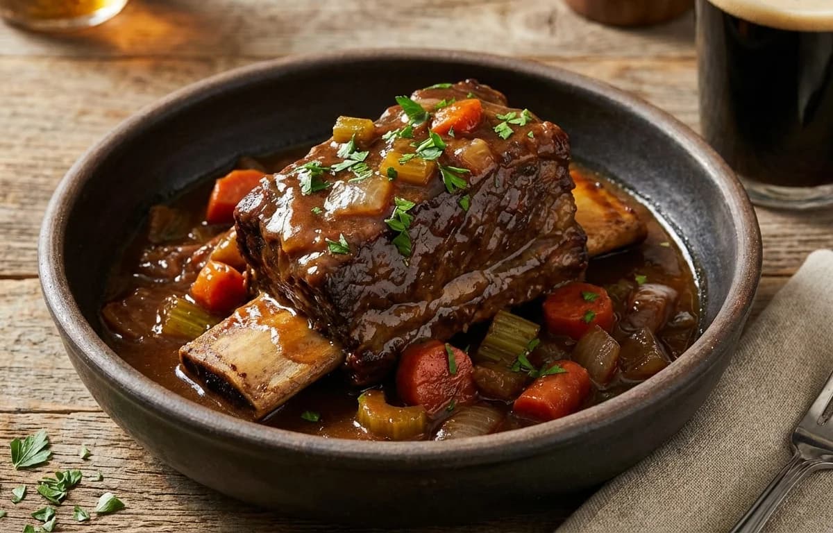 Guinness Braised Beef Short Ribs