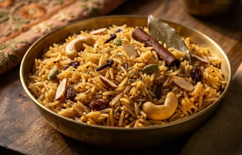 Xandoh Guri, Gur ke Chawal and Cardamom Milk - Recipe 2