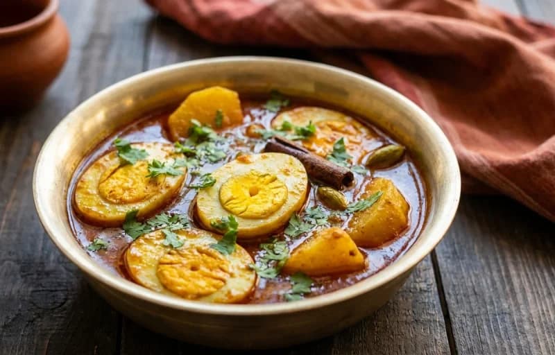 Hanser Dimer Dalna with Ghee Rice - Recipe 1