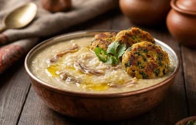 Harisa with Methi Kabab