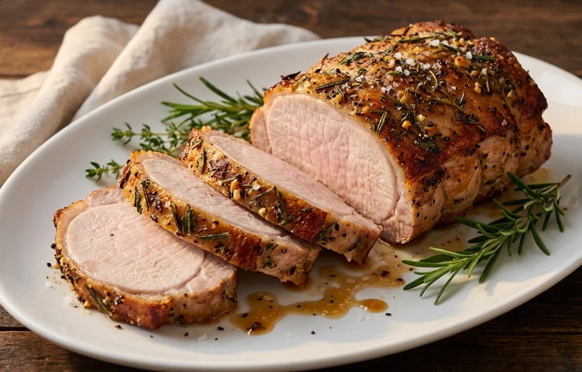 Herb-Crusted Pork Roast