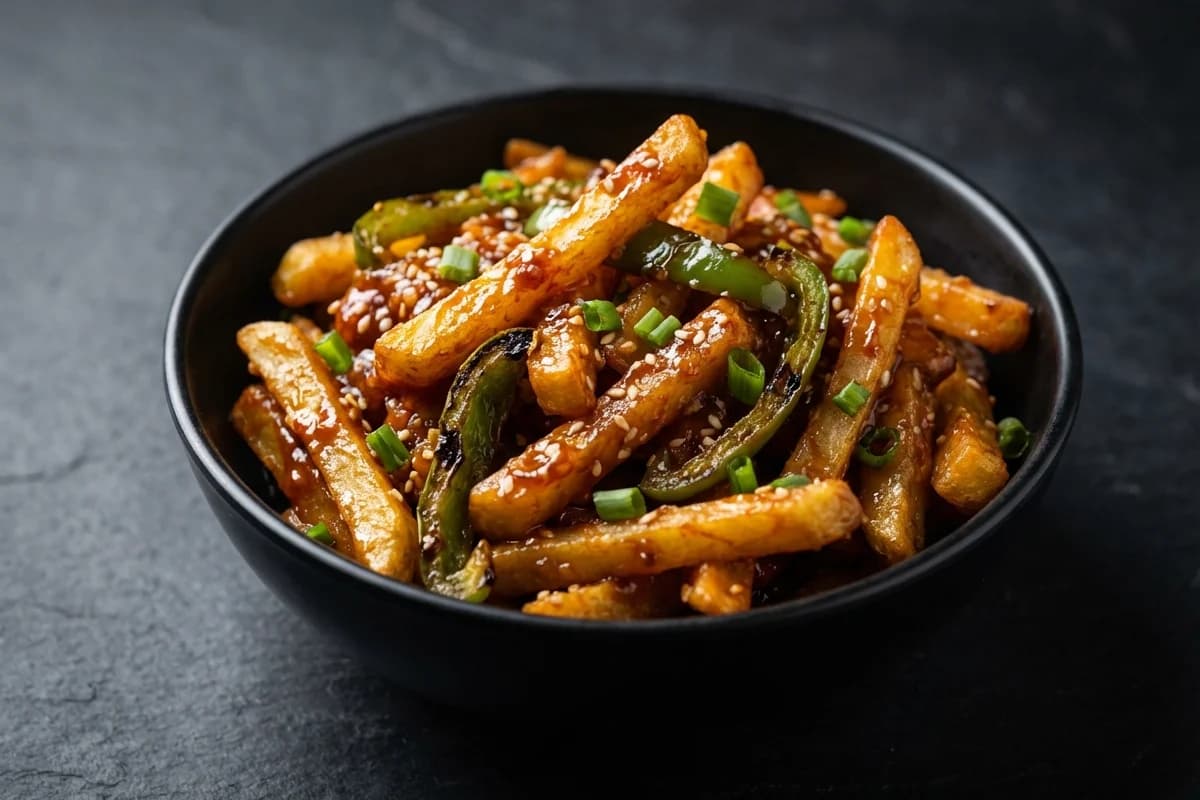Honey Chilli Potatoes