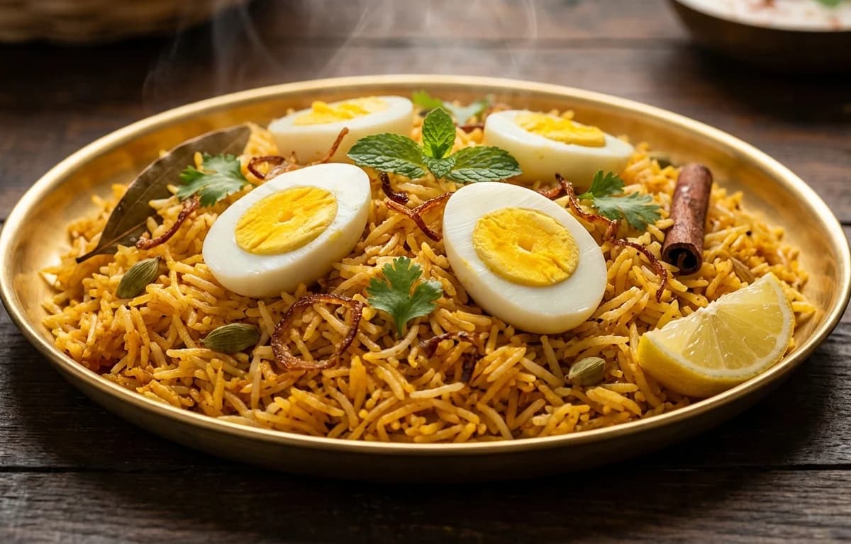 Hyderabadi Egg Pulao