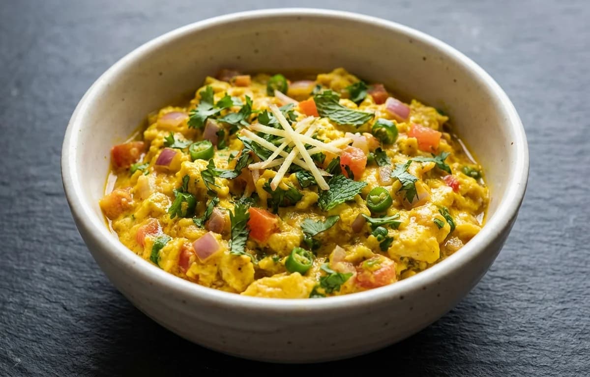 Hyderabadi Scrambled Eggs