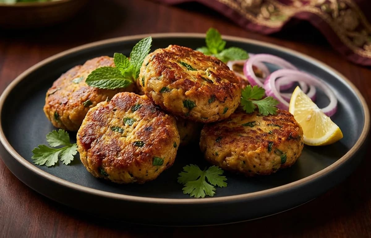 Jackfruit Shami Kebab