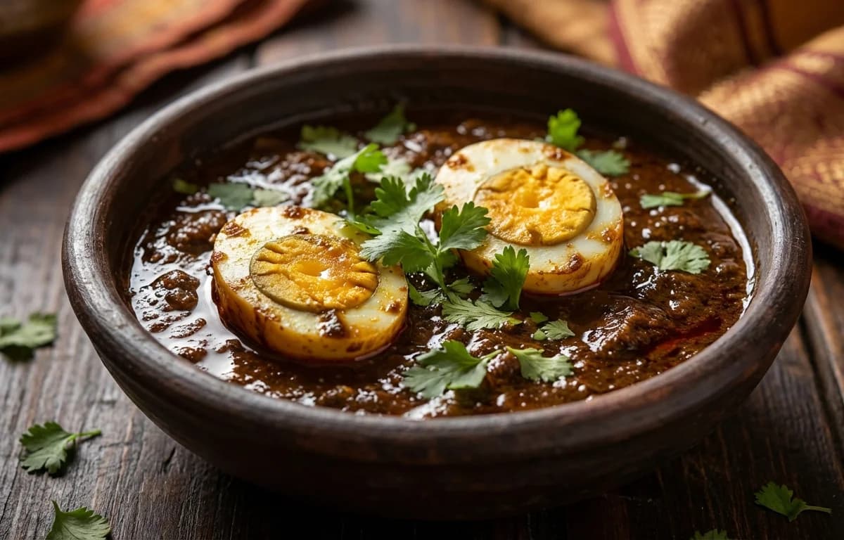 Kala Masala Egg Curry