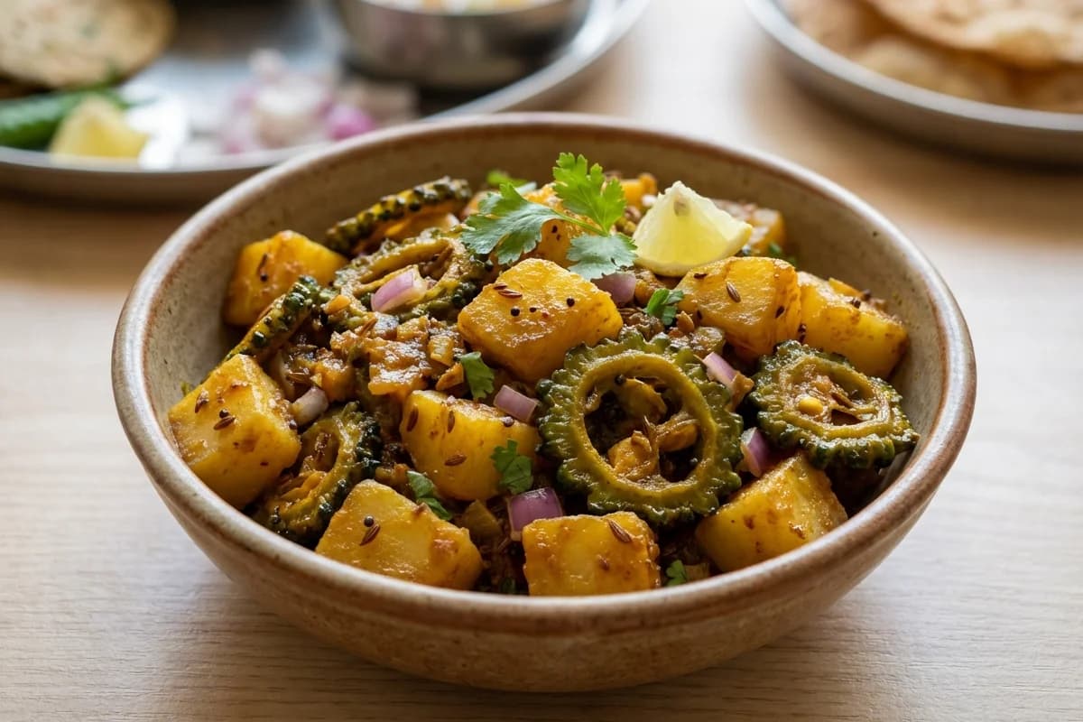 Karela Batata nu Shaak