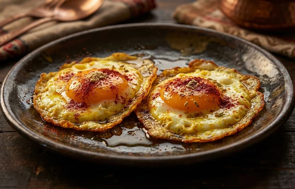 Kashmiri Fried Eggs