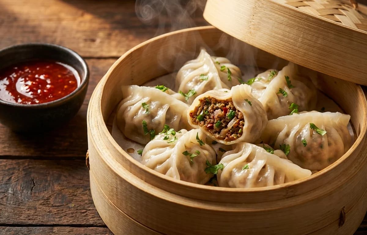 Keema Momos